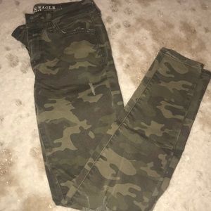 Camo jeggings